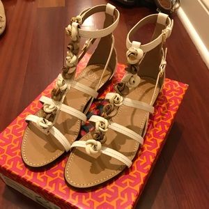 Tory Burch Flower Sandals
